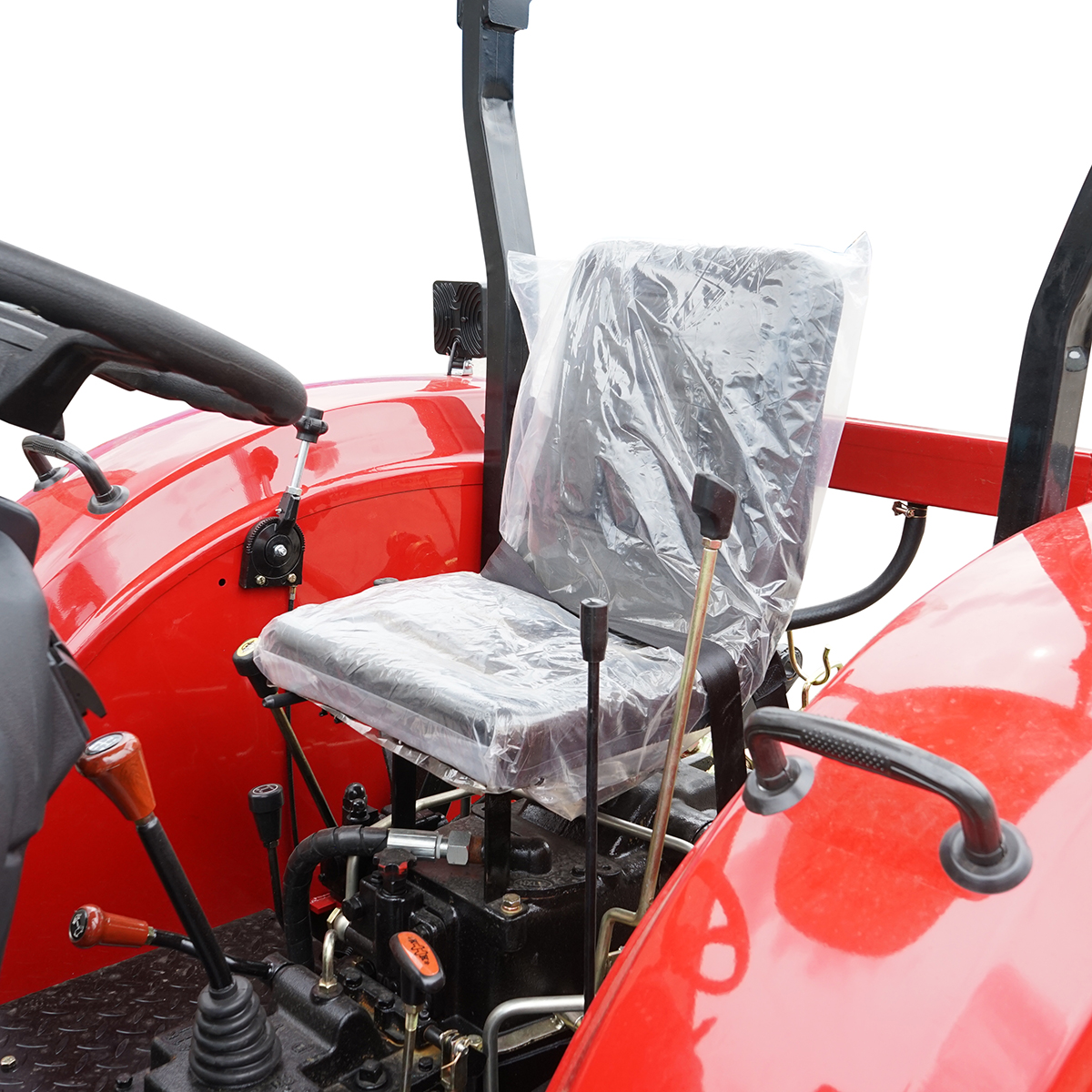 Tractor 35HP 4x4, rosu cu semicabina seria 354 - imagine 5