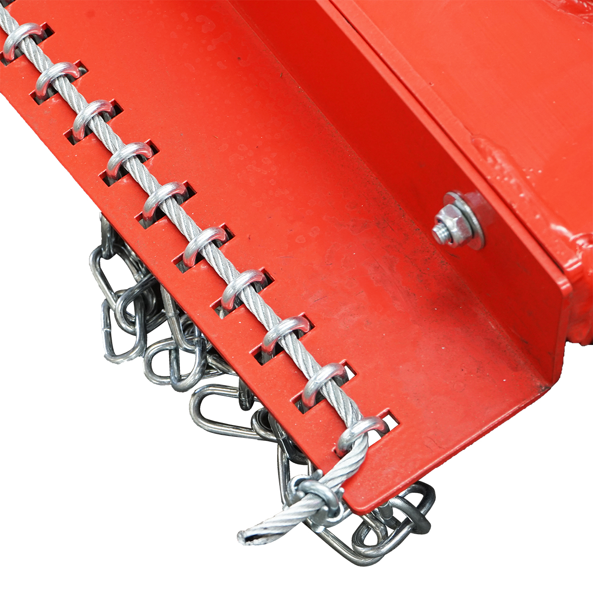 Tocatoare resturi vegetale orizontala, lama tip elice, 1.5m latime de lucru, cardan inclus - imagine 8