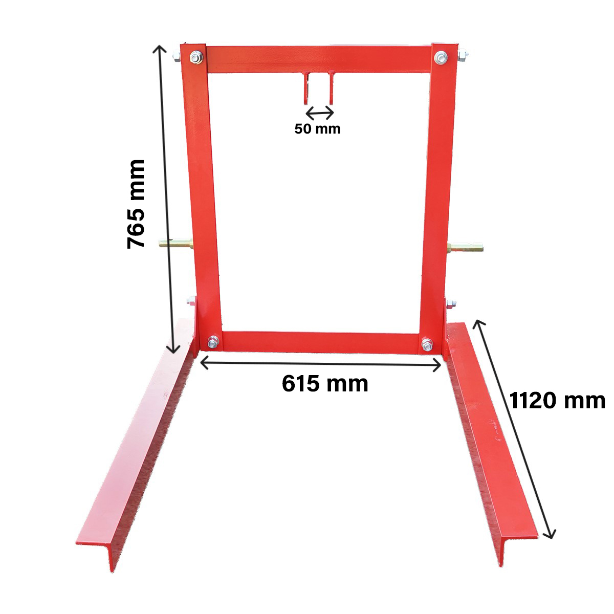 Furca transport pentru tractor, prindere in 3 puncte 1120x765x615mm - imagine 8