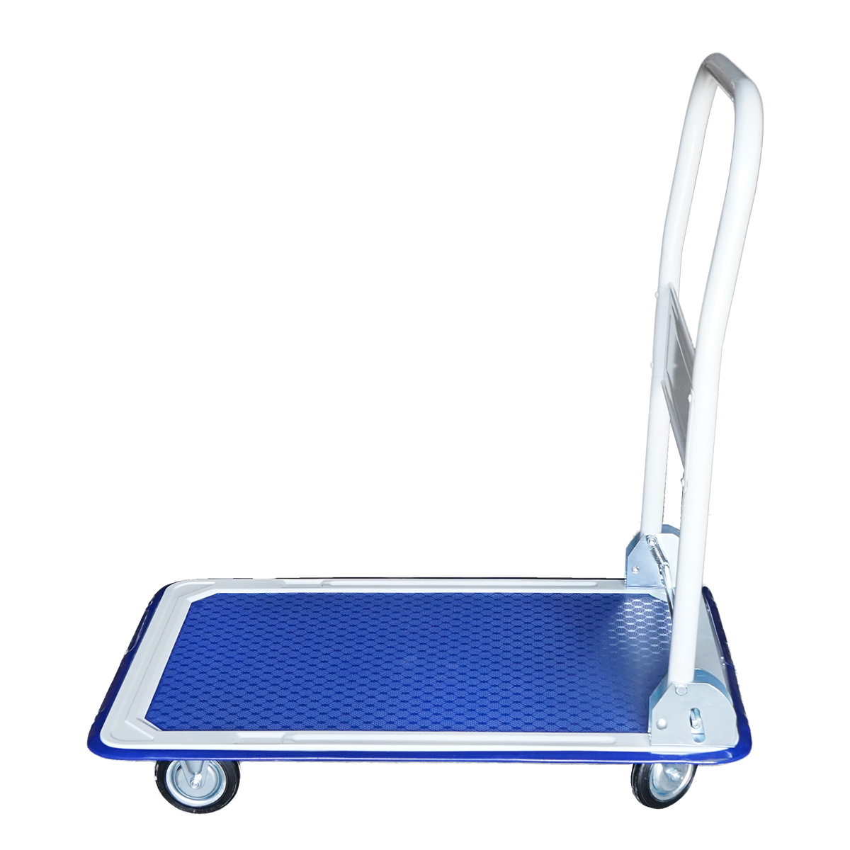 Carucior depozit cu platforma de transport 150Kg 725x475x840mm - imagine 2