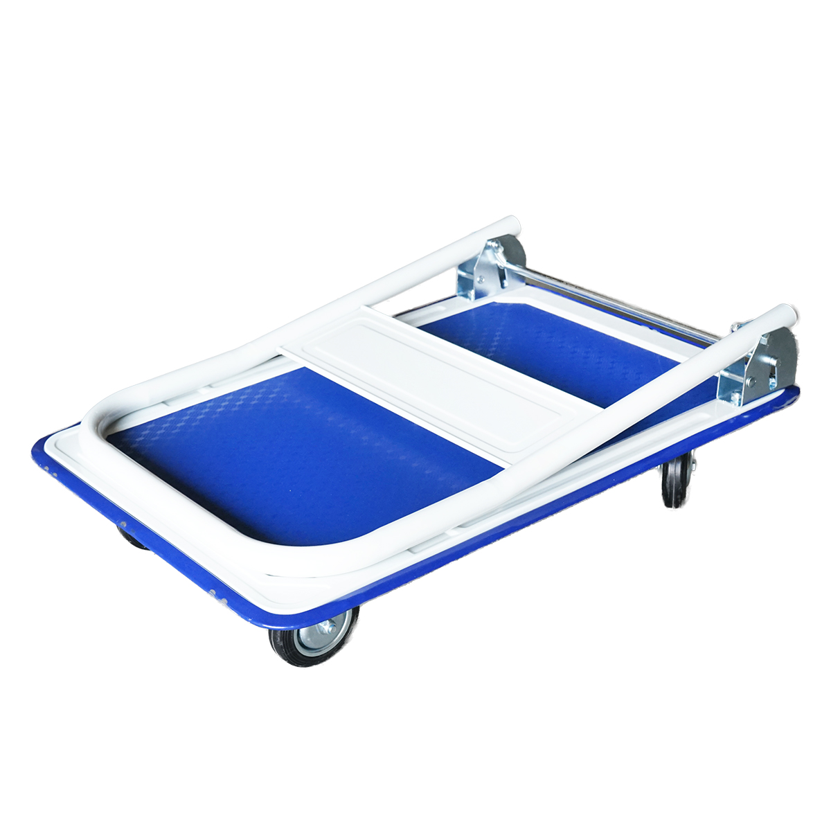 Carucior depozit cu platforma de transport 150Kg 725x475x840mm - imagine 4