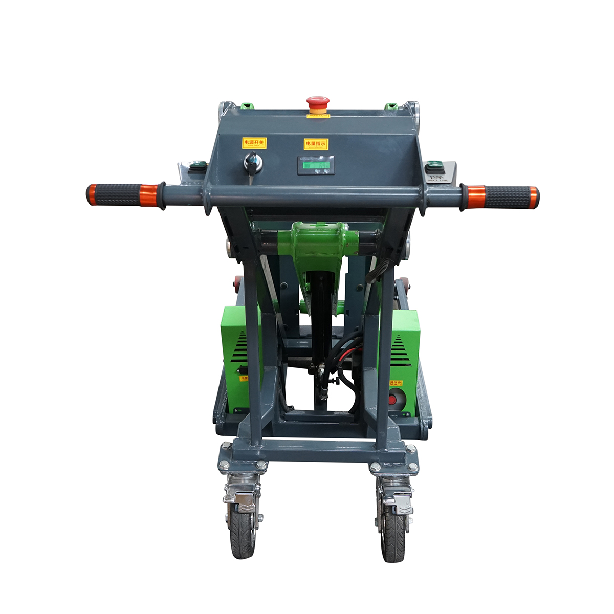 Transpalet electric 24V cu sarcina maxima 650 Kg, inaltime ridicare 1500mm, furci 950mm THOR - imagine 6