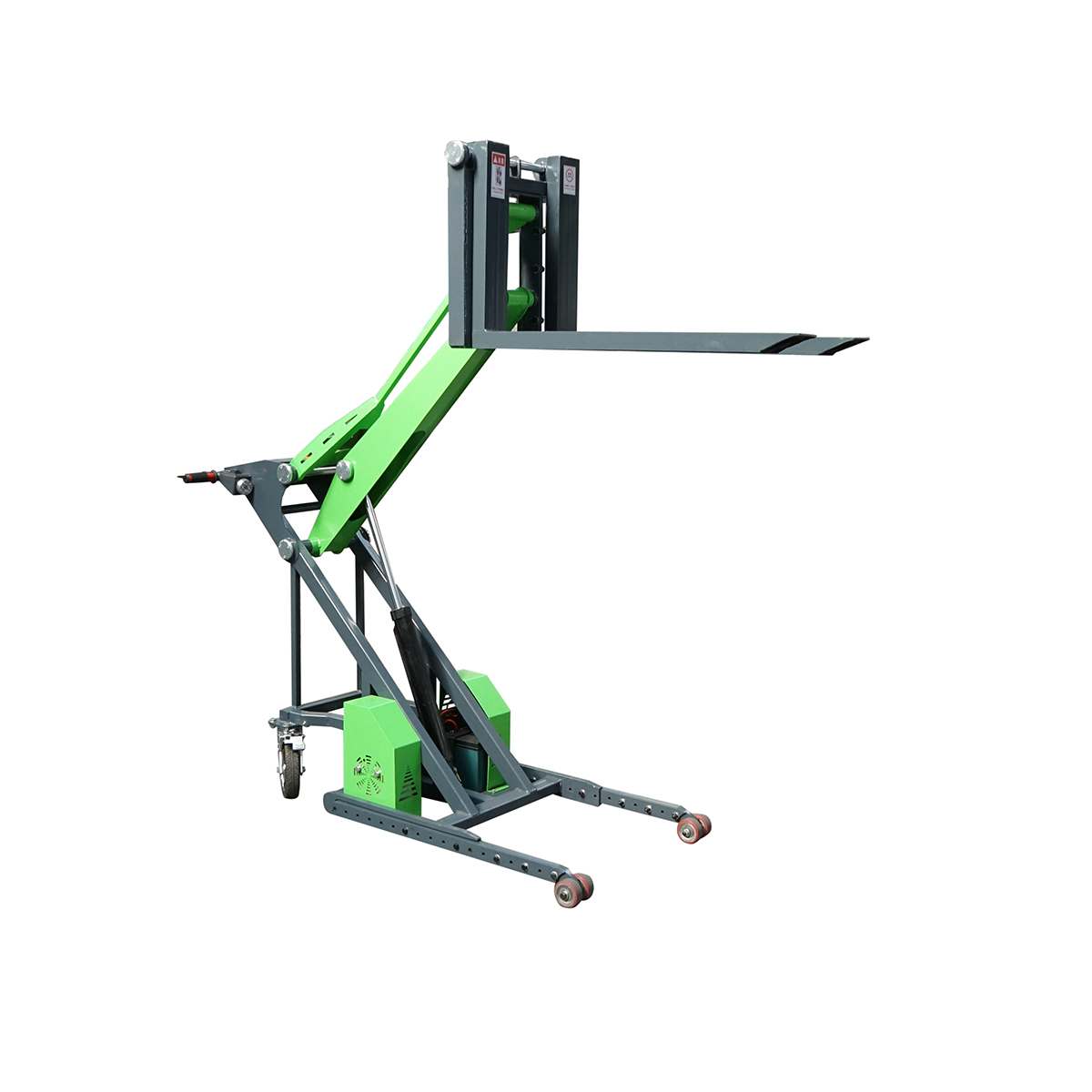 Transpalet electric 24V cu sarcina maxima 650 Kg, inaltime ridicare 1500mm, furci 950mm THOR - imagine 3