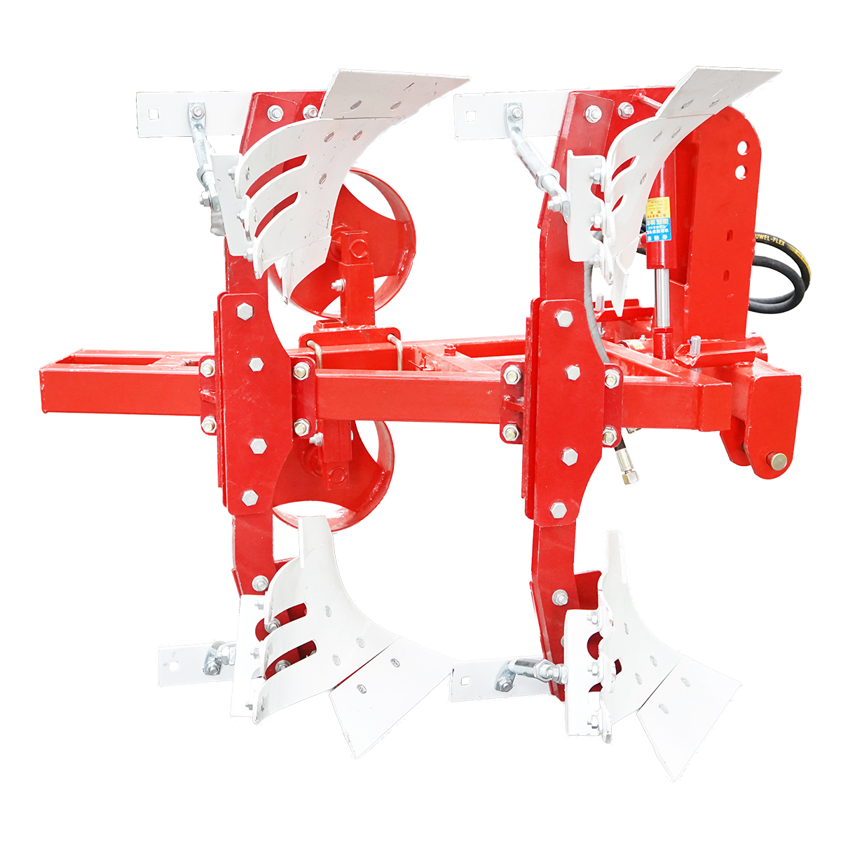 Plug agricol cu 2 trupite reversibil hidraulic, cormane crestate Konig Traktoren - imagine 2