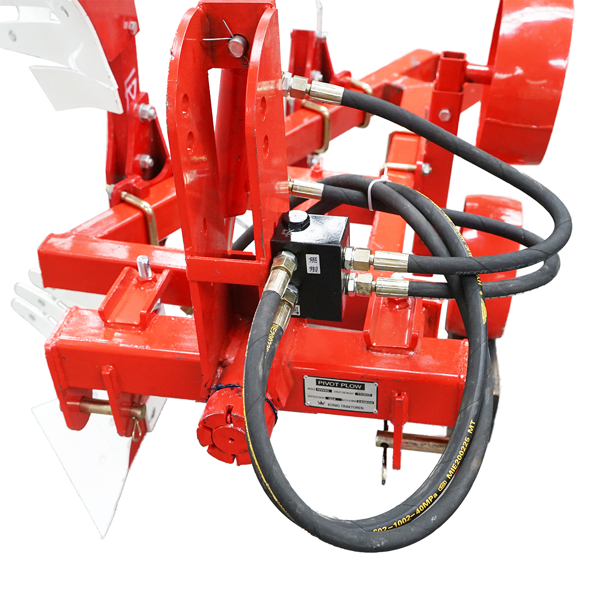 Plug agricol cu 2 trupite reversibil hidraulic, cormane crestate Konig Traktoren - imagine 7