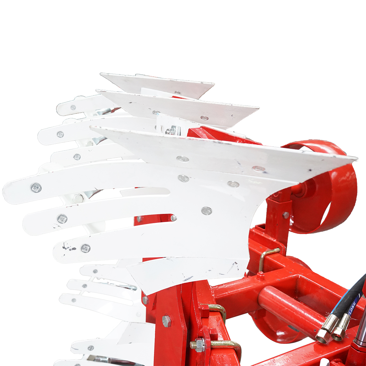 Plug agricol reversibil hidraulic cu 3 trupite, cormane crestate Konig Traktoren - imagine 6
