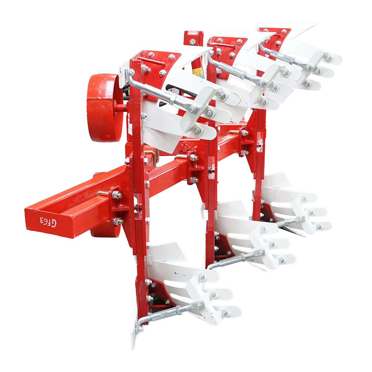 Plug agricol reversibil hidraulic cu 3 trupite, cormane crestate Konig Traktoren - imagine 3