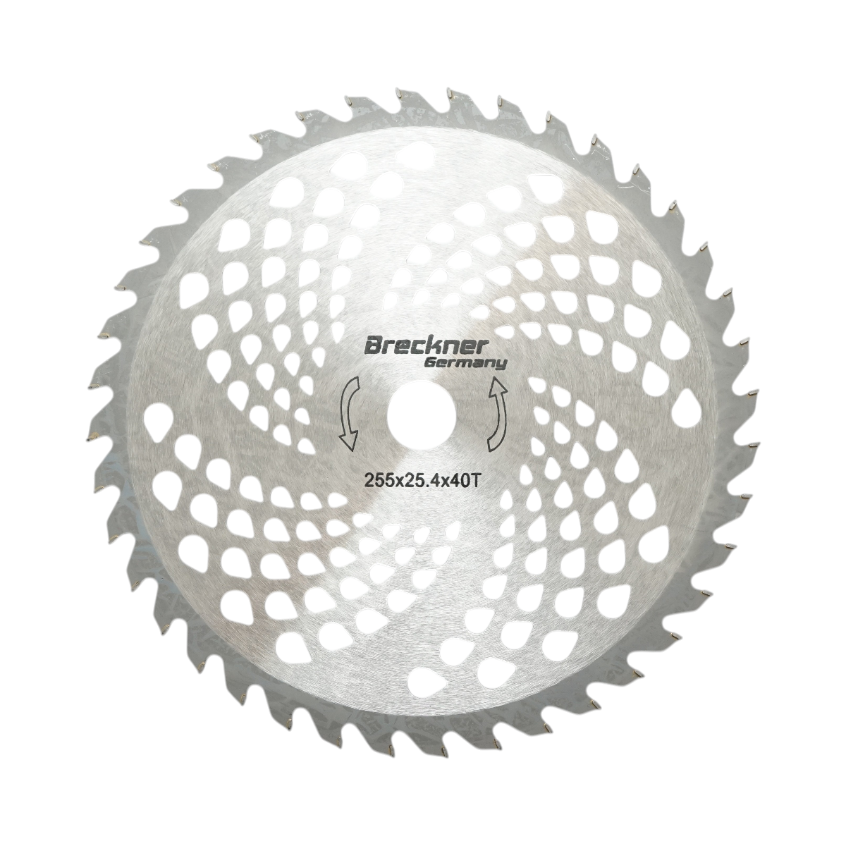 Disc circular vidia 255x25.4x1.3mm, 40 dinti pentru motocoasa de umar Breckner Germany
