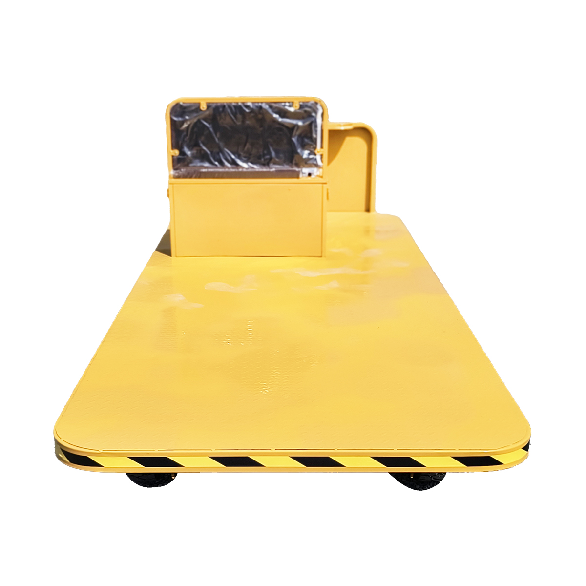 Carucior platforma electrica transport marfa cu bancheta 1200W, 48V, 3x1.25m sarcina maxima 1000Kg THOR - imagine 4