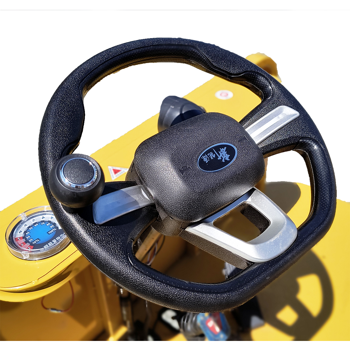 Carucior platforma electrica transport marfa cu bancheta si obloane 1200W, 60V, 2.5x1.25m sarcina maxima 1000Kg THOR - imagine 8