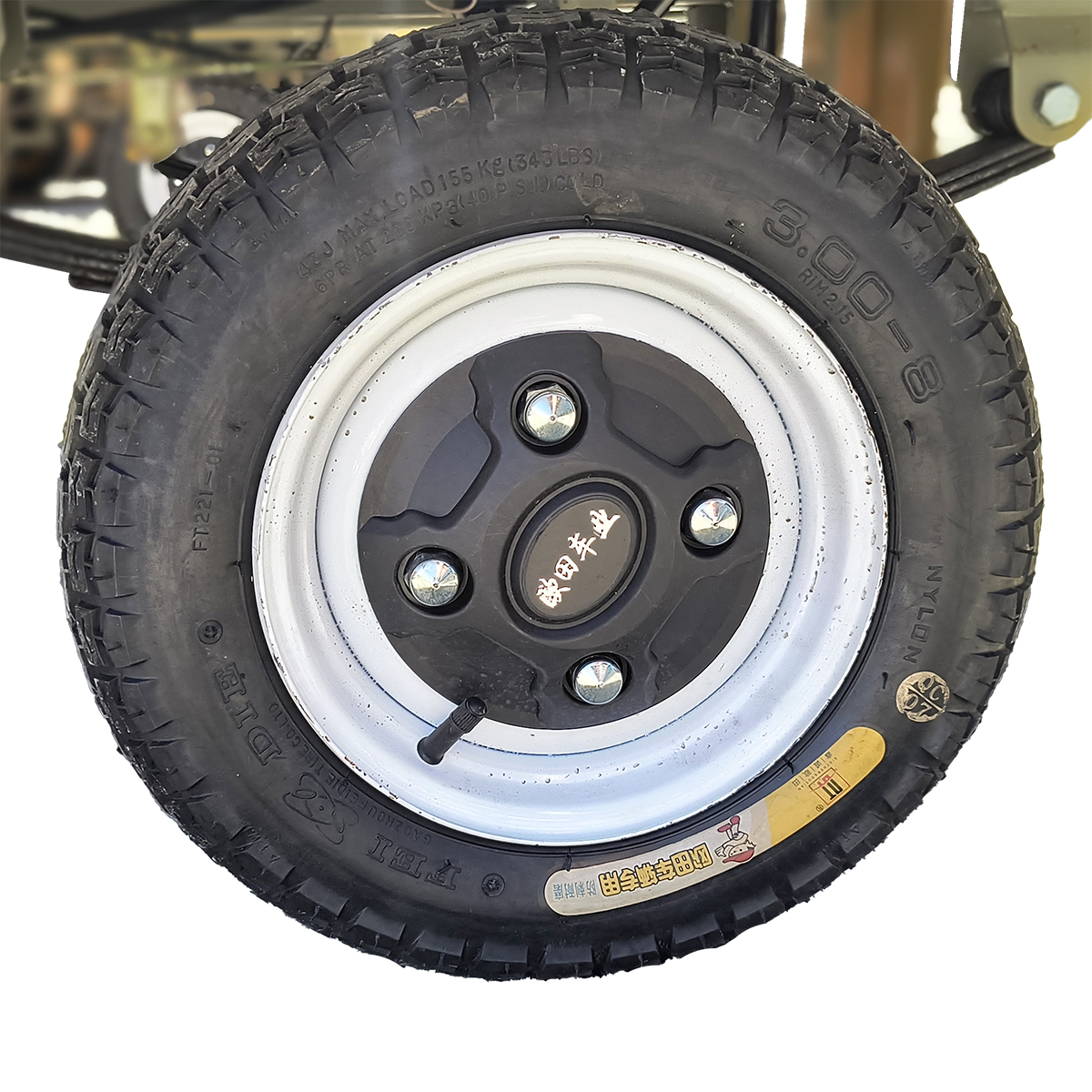 Carucior platforma electrica transport marfa cu bancheta si obloane 1200W, 60V, 2.5x1.25m sarcina maxima 1000Kg THOR - imagine 6