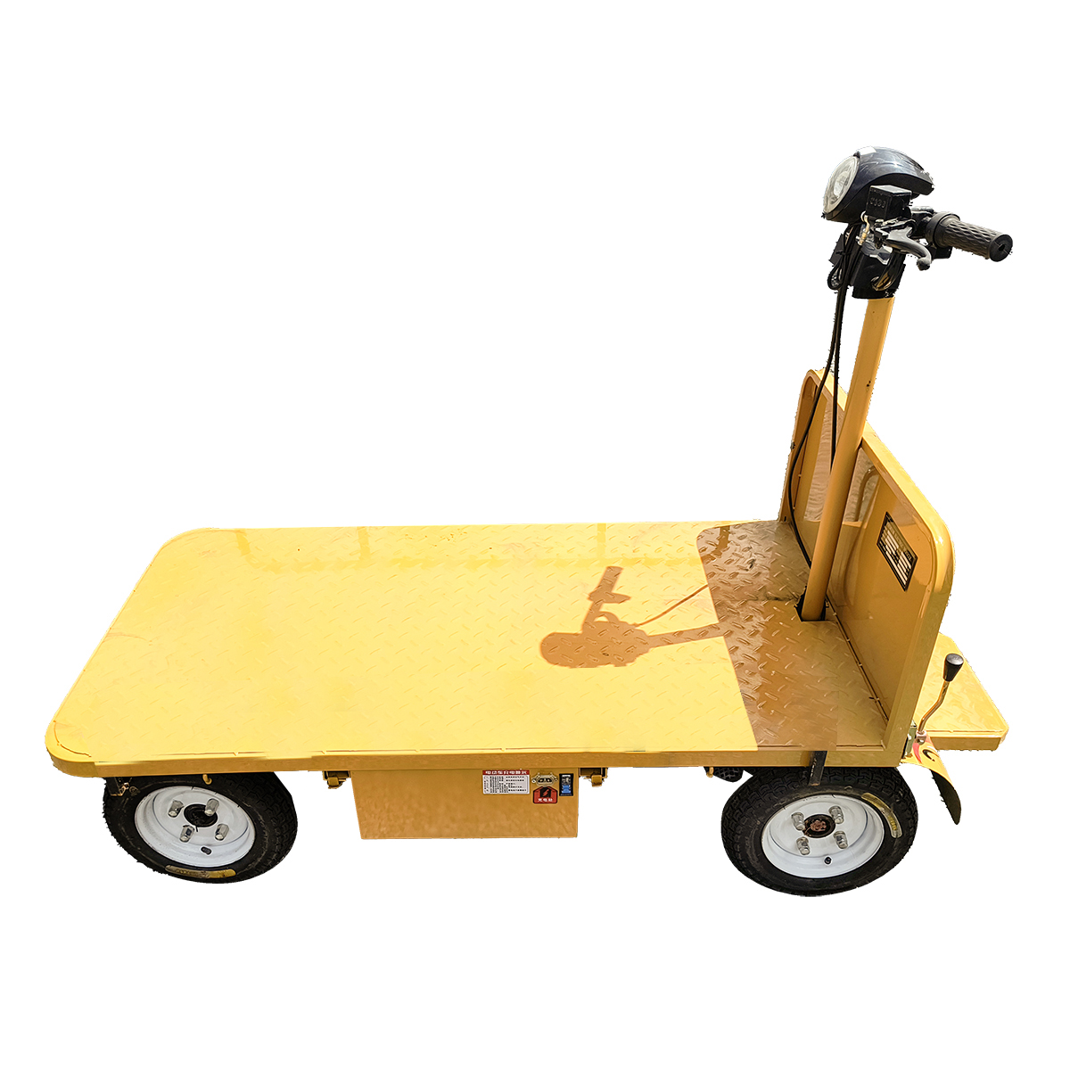 Carucior platforma electrica transport marfa 800W, 48V, 1.5x0.8m sarcina maxima 800Kg THOR - imagine 3