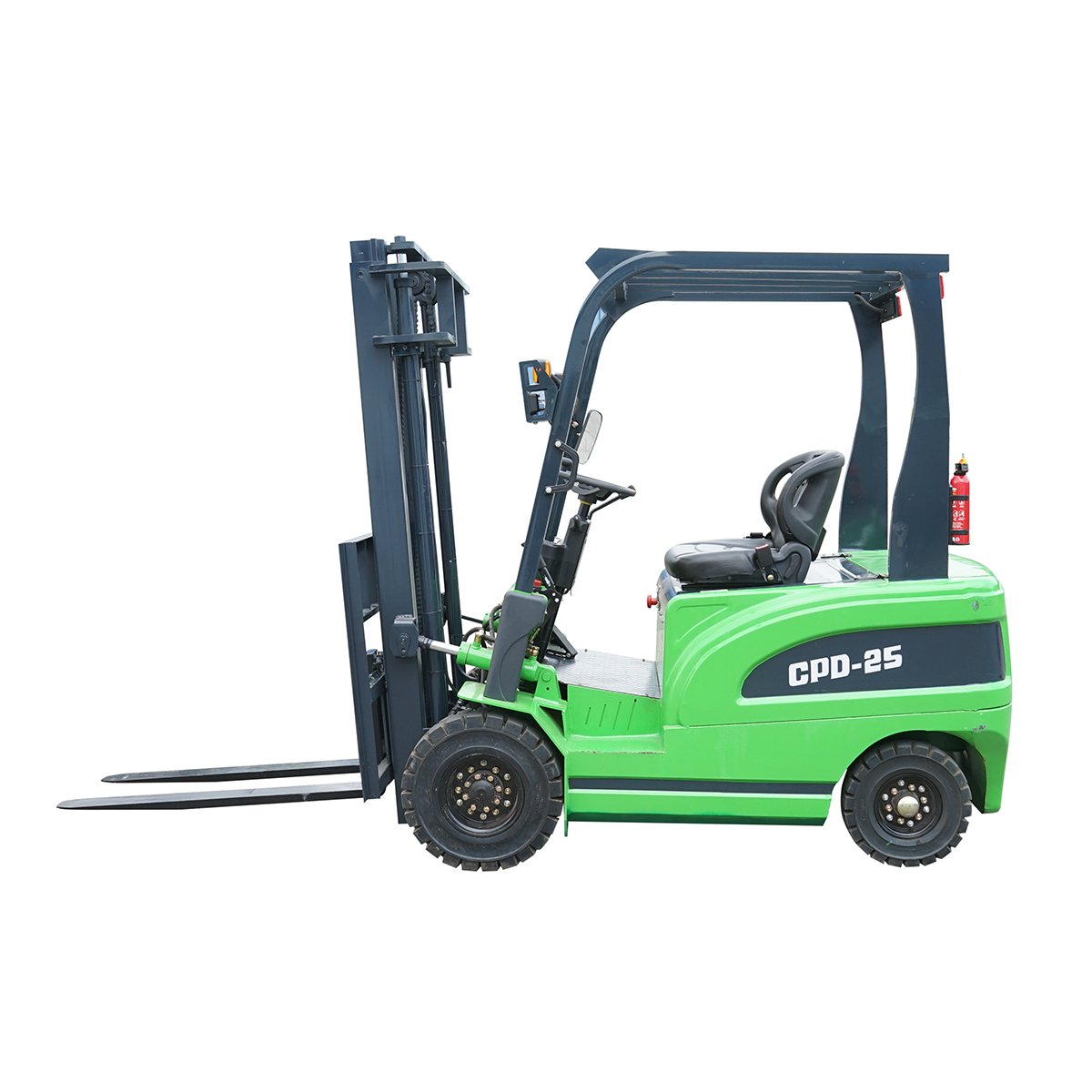 Stivuitor electric 2.5T, baterie 80V/500Ah, inaltime ridicare 3m - imagine 2