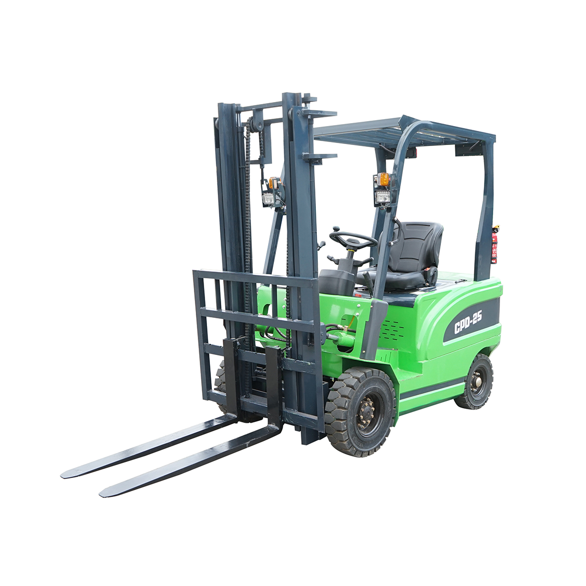 Stivuitor electric 2.5T, baterie 80V/500Ah, inaltime ridicare 3m