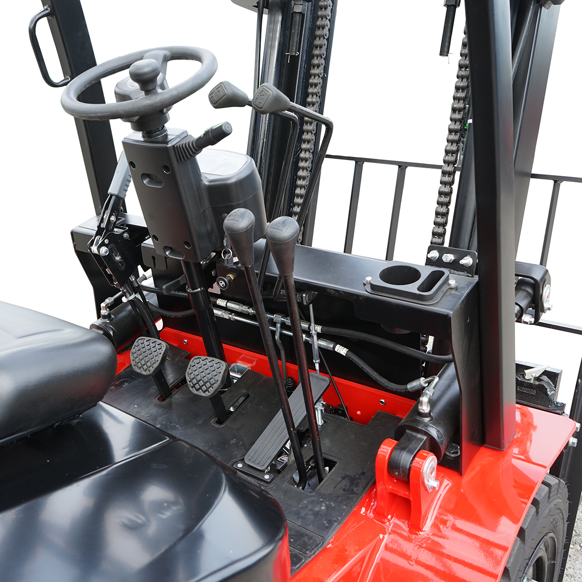 Motostivuitor 3.5T diesel 37KW, inaltime ridicare 3m CPC35 - imagine 11