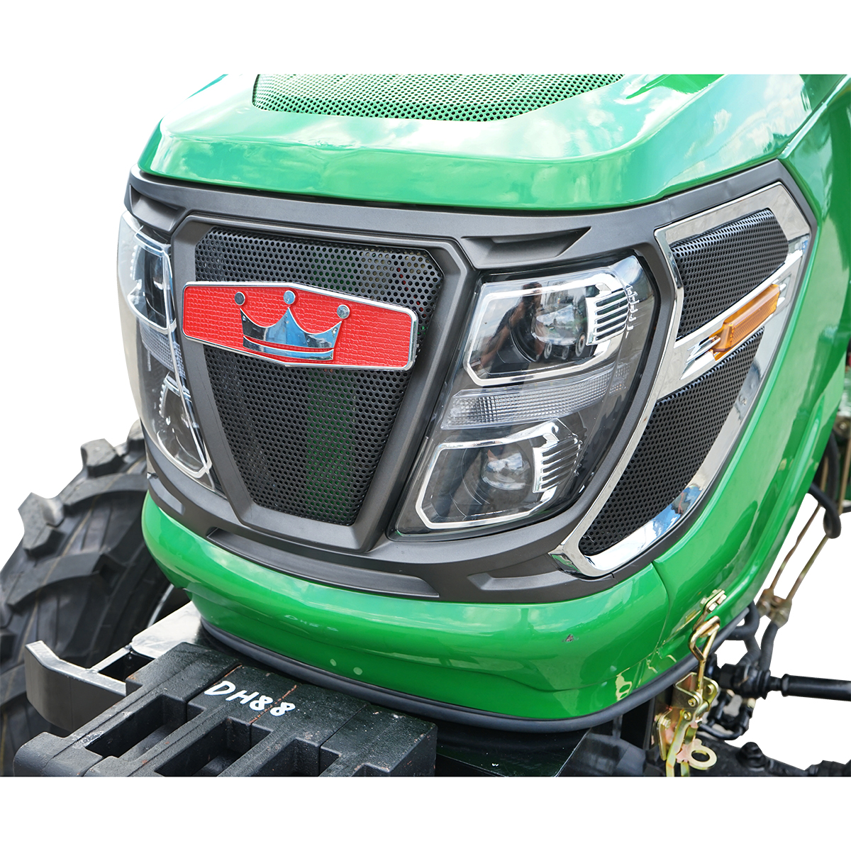 Tractor cu semicabina 60HP Hanwo E3, motor Xinchai III cu roti 8.3-20/12.4-28 Konig Traktoren 604 - imagine 7