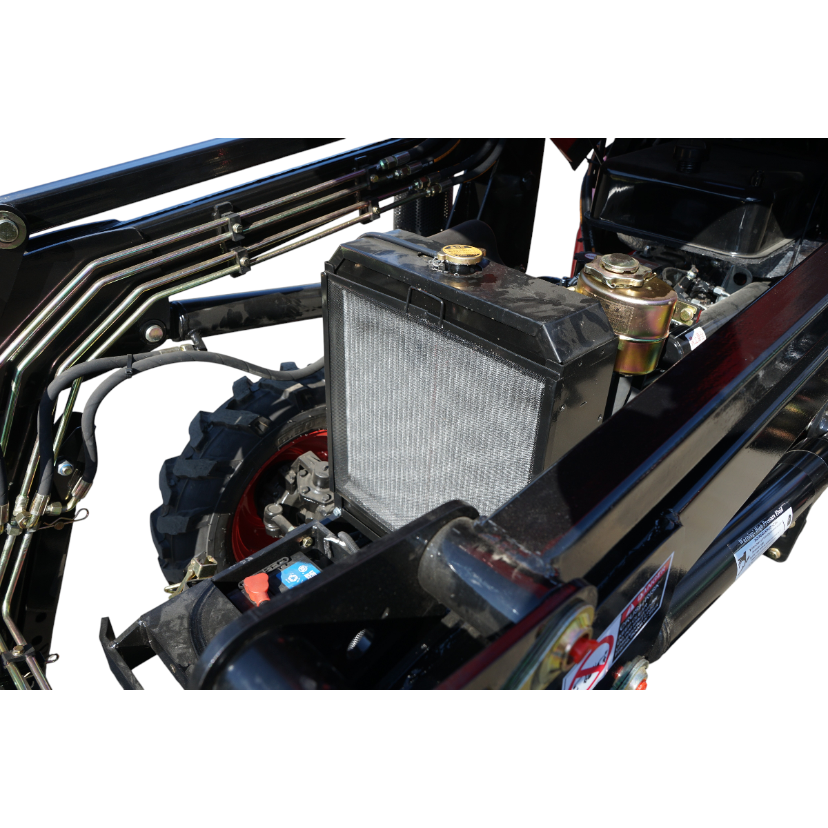 Tractor 35HP 4x4 semicabina cu incarcator frontal KONIG TRAKTOREN 354 - imagine 17