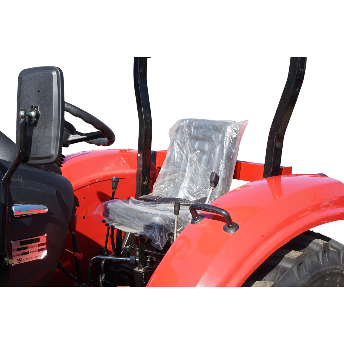 Tractor 35HP 4x4 semicabina cu incarcator frontal KONIG TRAKTOREN 354 - imagine 11