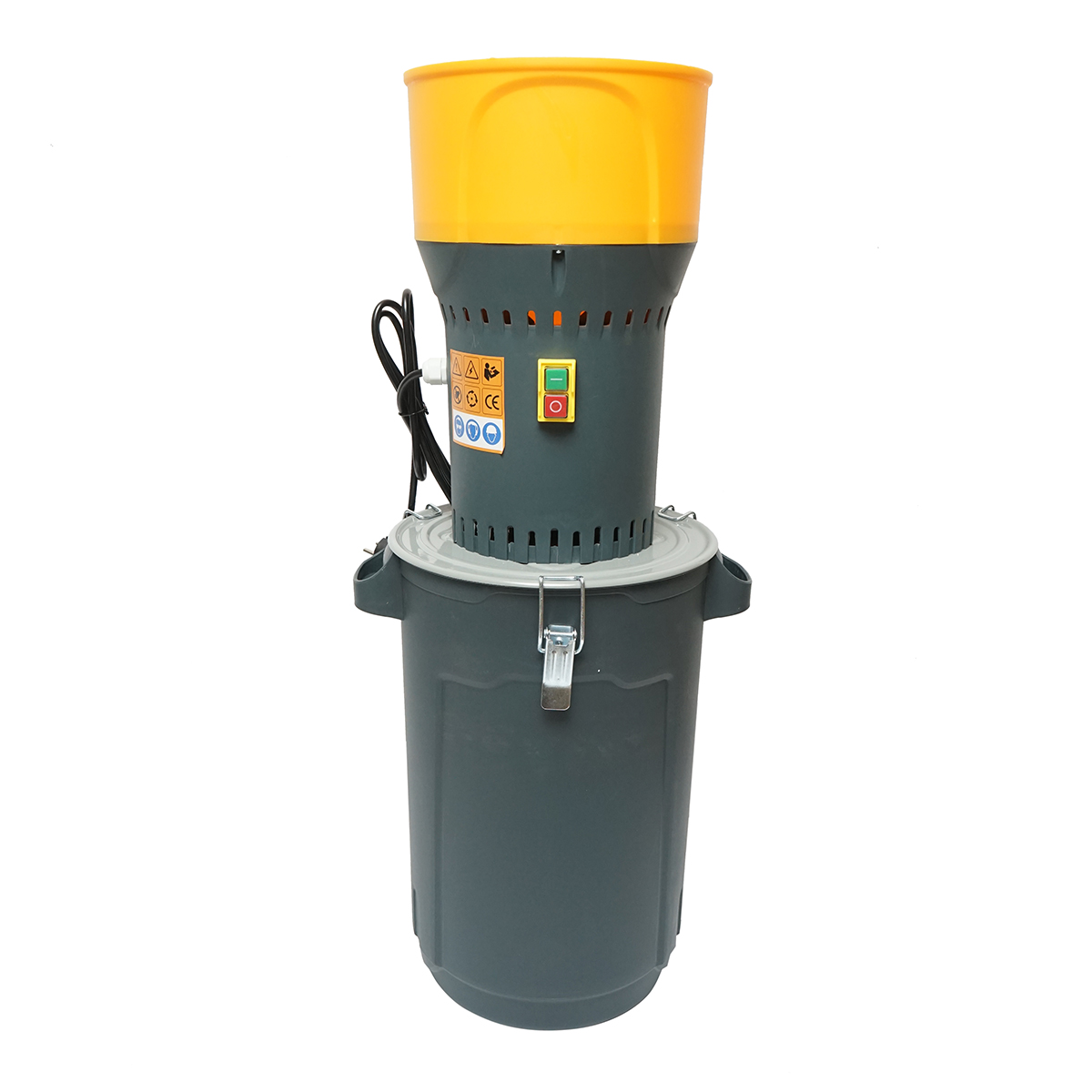 Moara cereale electrica 1 KW, 220V, rezervor 25L, 19000 r/min, capacitate 240 Kg/h, 5 site incluse - imagine 2