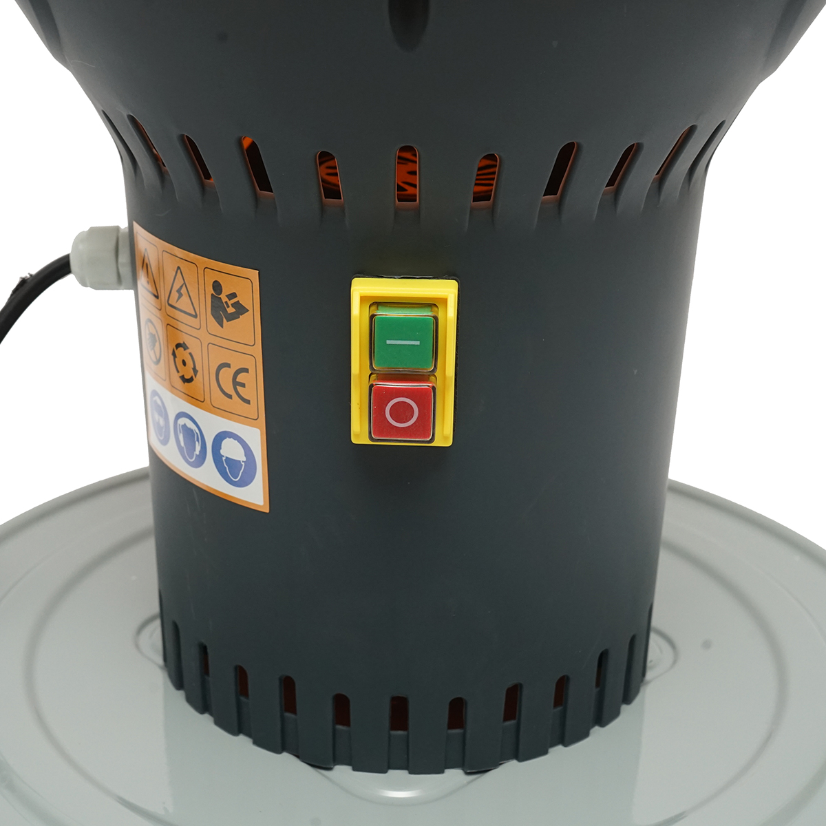 Moara cereale electrica 1.3 KW, 220V, rezervor 60L, 19000 r/min, capacitate 350 Kg/h, 5 site incluse - imagine 8