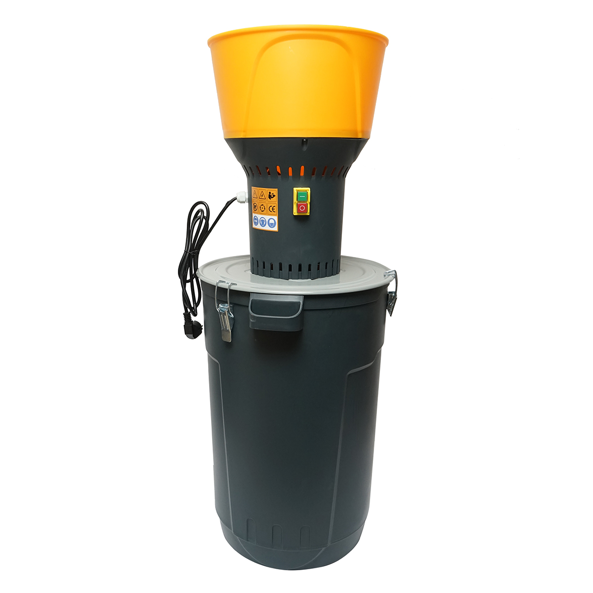 Moara cereale electrica 1.3 KW, 220V, rezervor 60L, 19000 r/min, capacitate 350 Kg/h, 5 site incluse - imagine 2