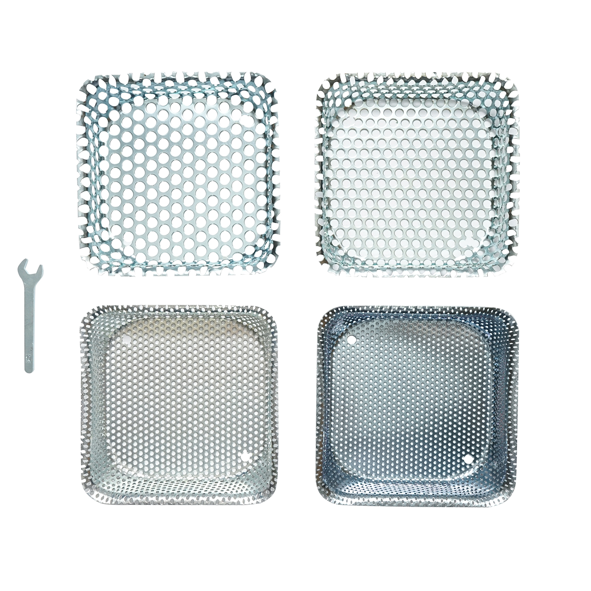 Moara cereale electrica 1.3 KW, 220V, oprire automata, rezervor 60L, 19000 r/min, capacitate 350 Kg/h, 5 site incluse - imagine 3