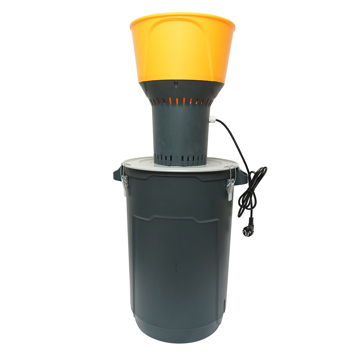 Moara cereale electrica 1.3 KW, 220V, oprire automata, rezervor 60L, 19000 r/min, capacitate 350 Kg/h, 5 site incluse - imagine 5