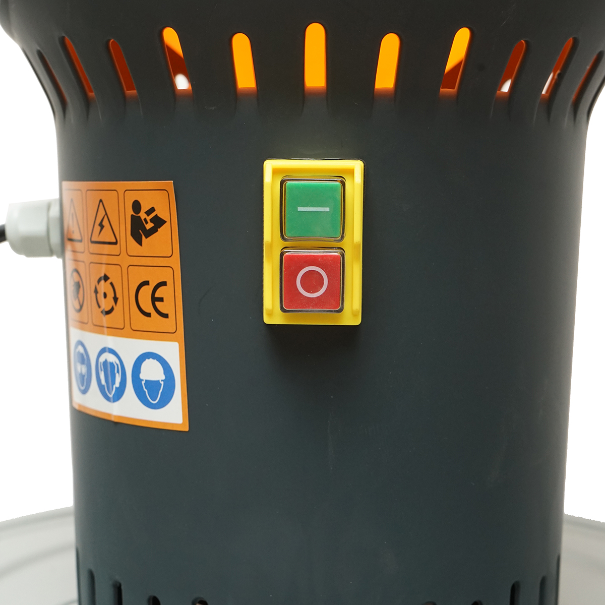 Moara cereale electrica 1.3 KW, 220V, oprire automata, rezervor 60L, 19000 r/min, capacitate 350 Kg/h, 5 site incluse - imagine 9