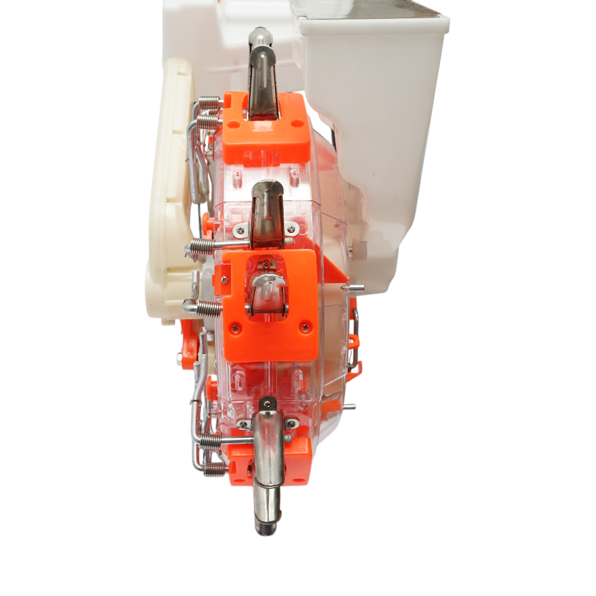 Semanatoare manuala cu 7 dinti, adancime semanare 8cm, rezervor seminte 4L, cutie fertilizare 12L THOR - imagine 13