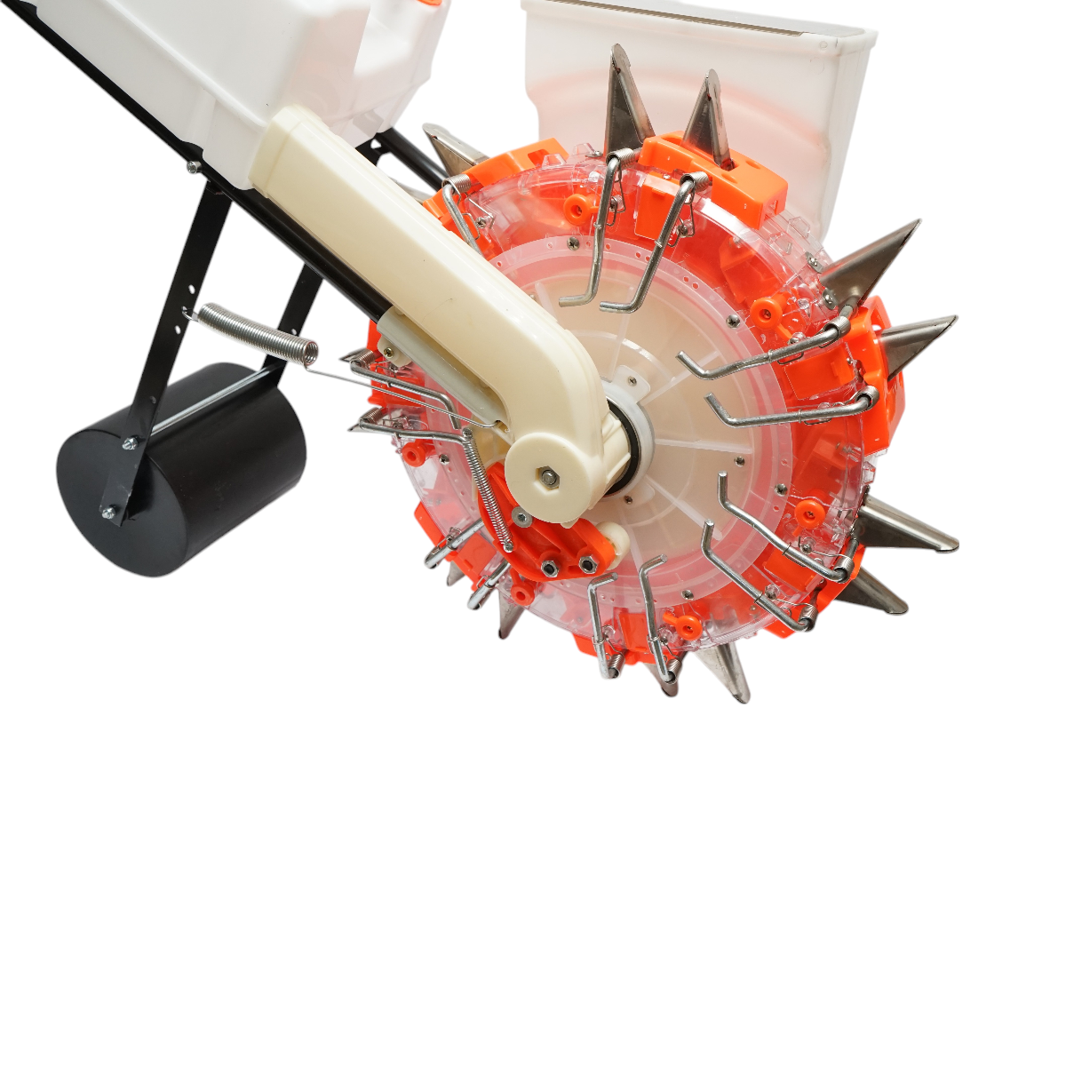 Semanatoare manuala cu 7 dinti, adancime semanare 8cm, rezervor seminte 4L, cutie fertilizare 12L THOR - imagine 8