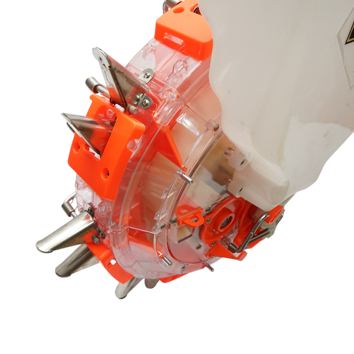 Semanatoare manuala cu 7 dinti, adancime semanare 8cm, rezervor seminte 4L, cutie fertilizare 12L THOR - imagine 12