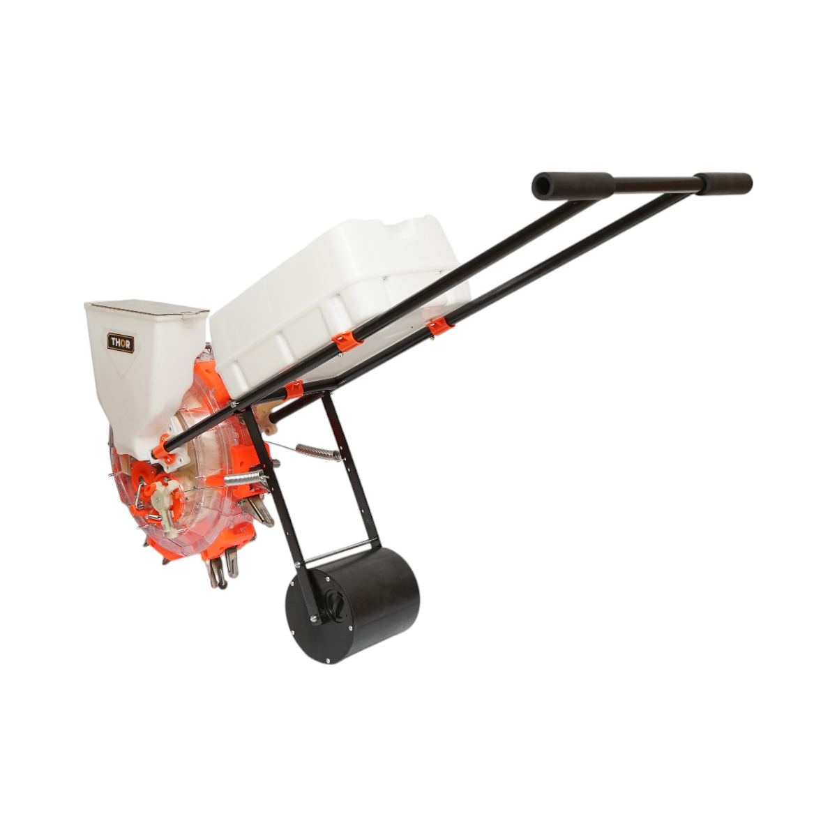 Semanatoare manuala cu 7 dinti, adancime semanare 8cm, rezervor seminte 4L, cutie fertilizare 12L THOR - imagine 4