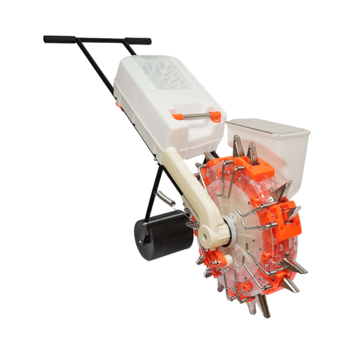 Semanatoare manuala cu 7 dinti, adancime semanare 8cm, rezervor seminte 4L, cutie fertilizare 12L THOR - imagine 3