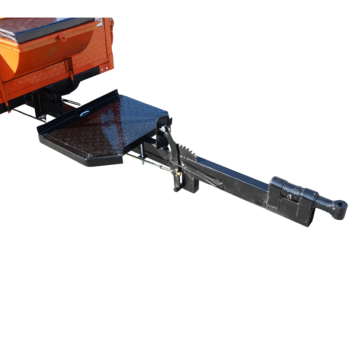 Remorca motocultor basculabila 450kg, bena 1400x1000x300mm, roti 4.00-12 THOR - imagine 10