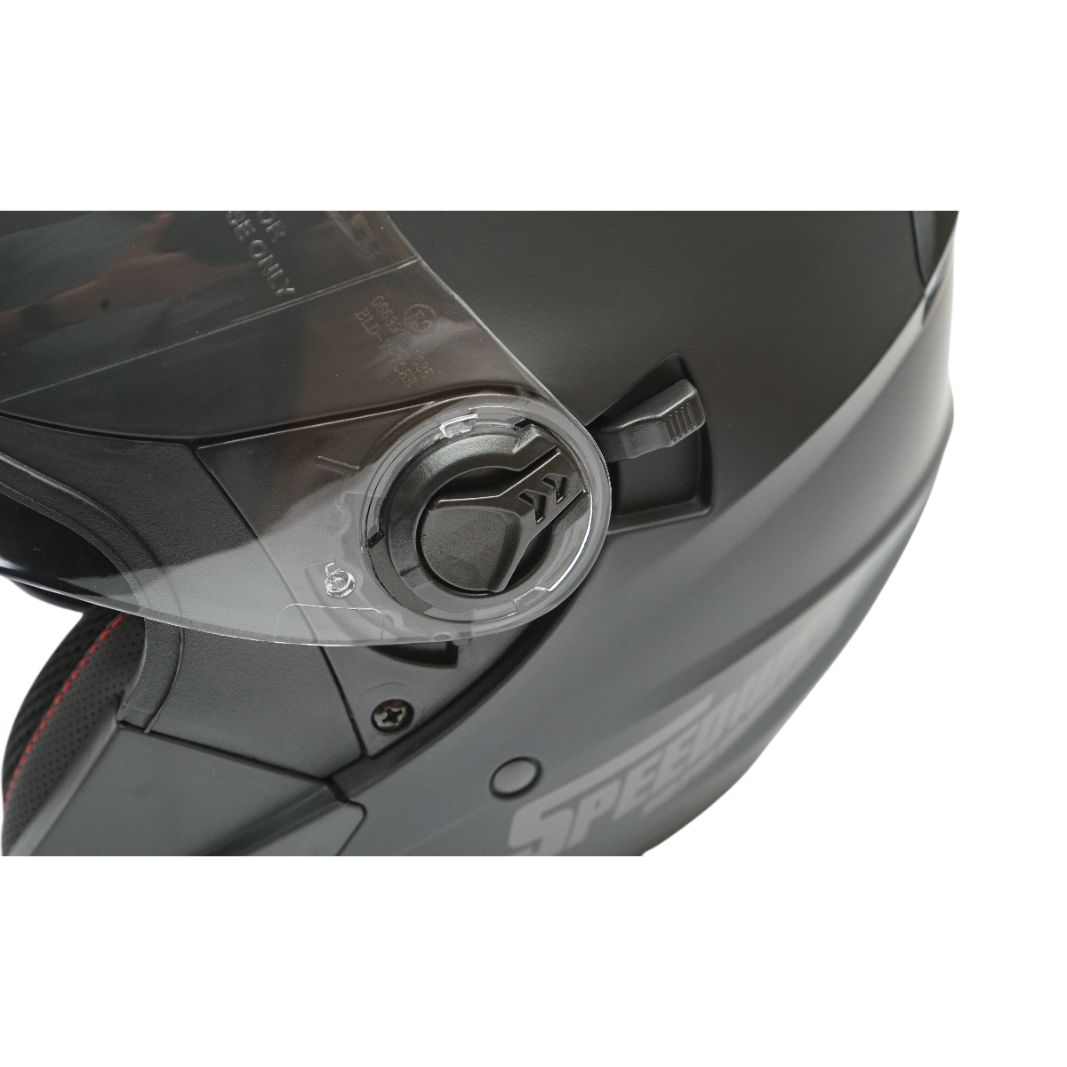 Casca moto tip jet neagra, model urban cu viziera transparenta si ochelari de soare, marimea L - imagine 9