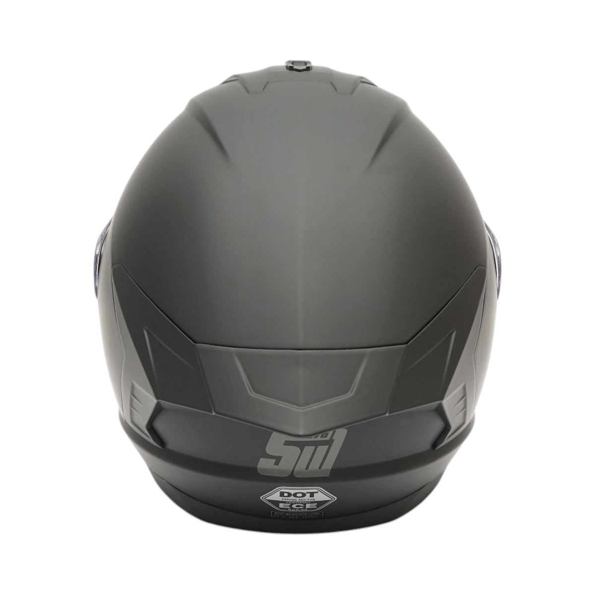 Casca moto integrala neagra cu viziera transparenta, marimea XL Grit - imagine 4