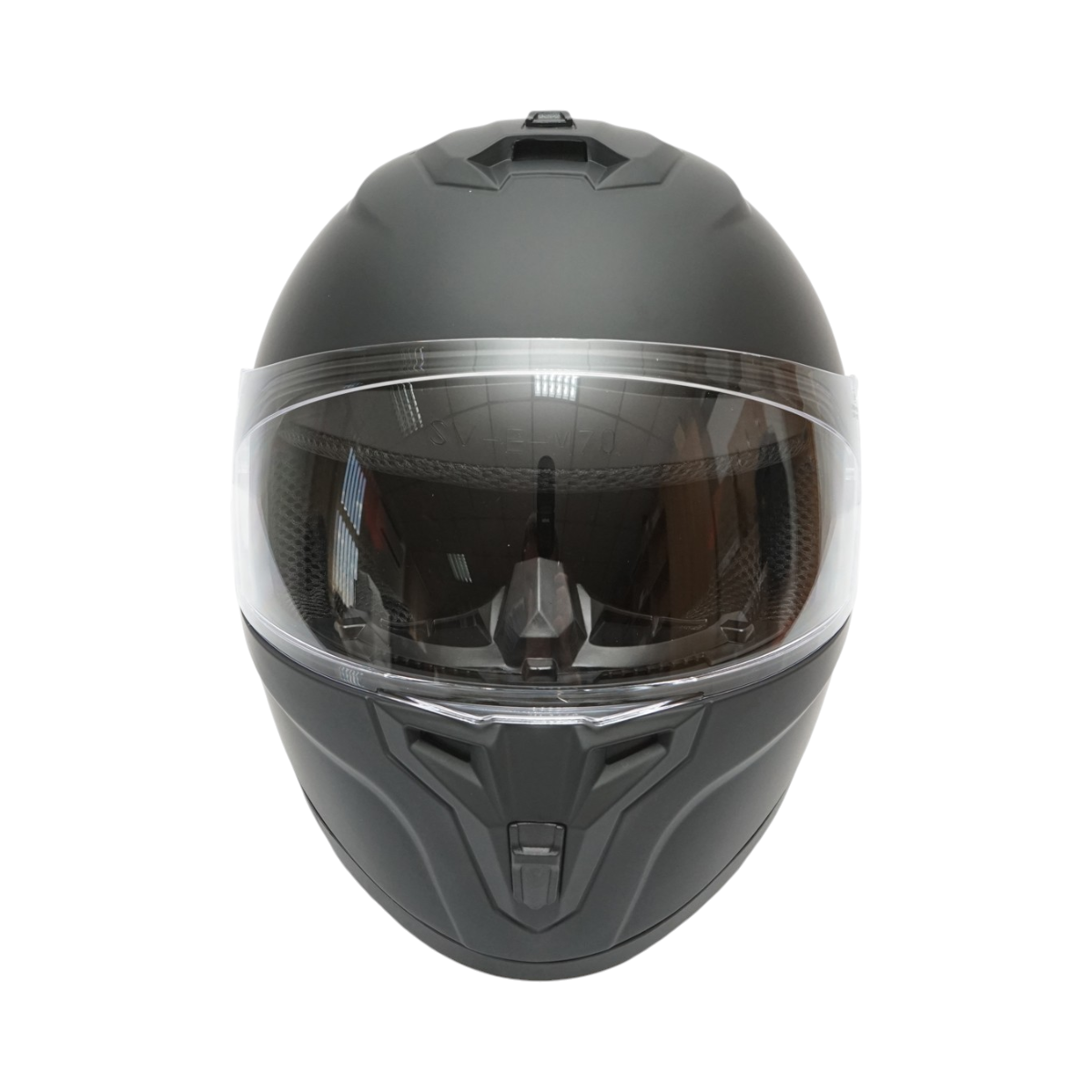 Casca moto integrala neagra cu viziera transparenta, marimea XL Grit - imagine 2