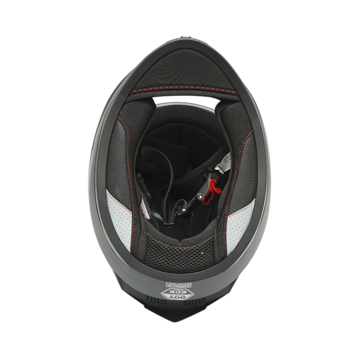 Casca moto integrala neagra cu viziera transparenta, marimea XL Grit - imagine 8