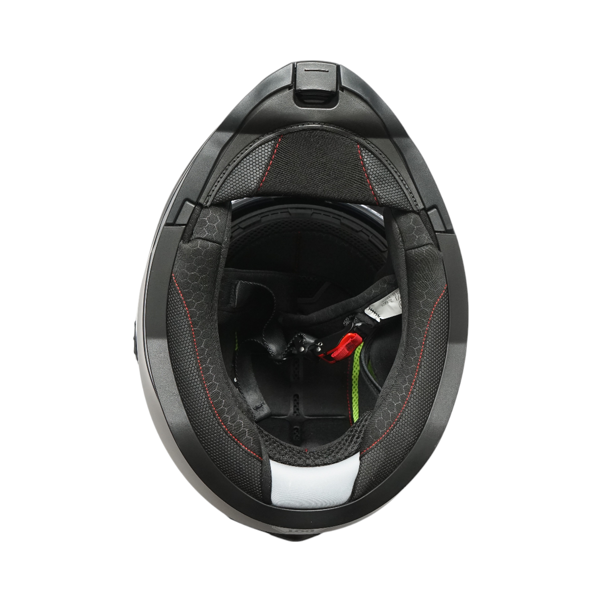 Casca motocross integrala negru mat cu viziera transparenta si ochelari de soare, marimea XL Lion - imagine 11