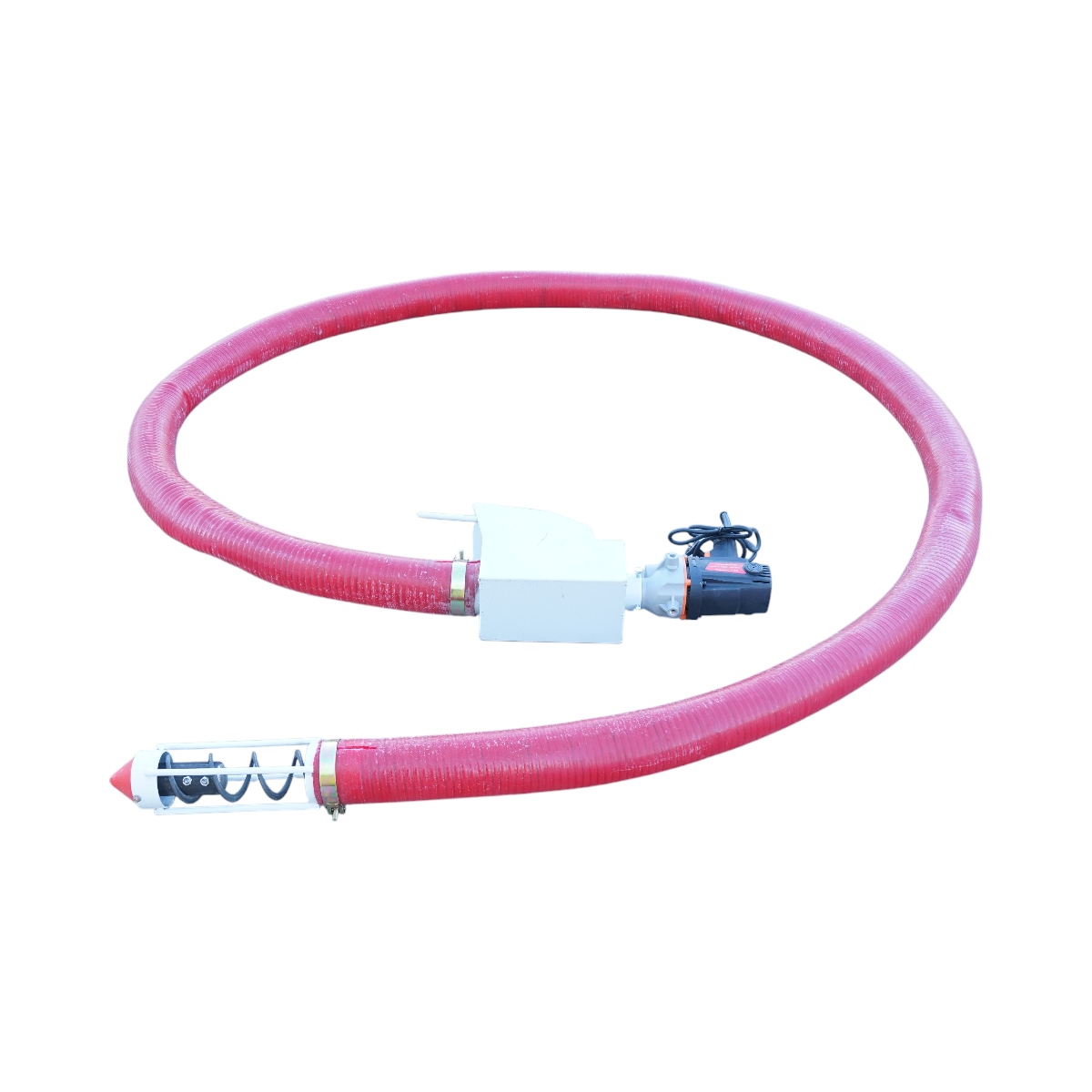 Snec flexibil cereale 220V, 2800W portabil cu furtun 5.3m, diametru 90mm, turatie 1700 r/min