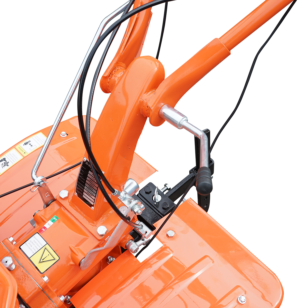 Motocultor 7.5CP cu freza 100cm, motor benzina 4 timpi 212cc OHV, viteze 2+1, transmisie pinioane, roti 4.00-8 Breckner Germany - imagine 15