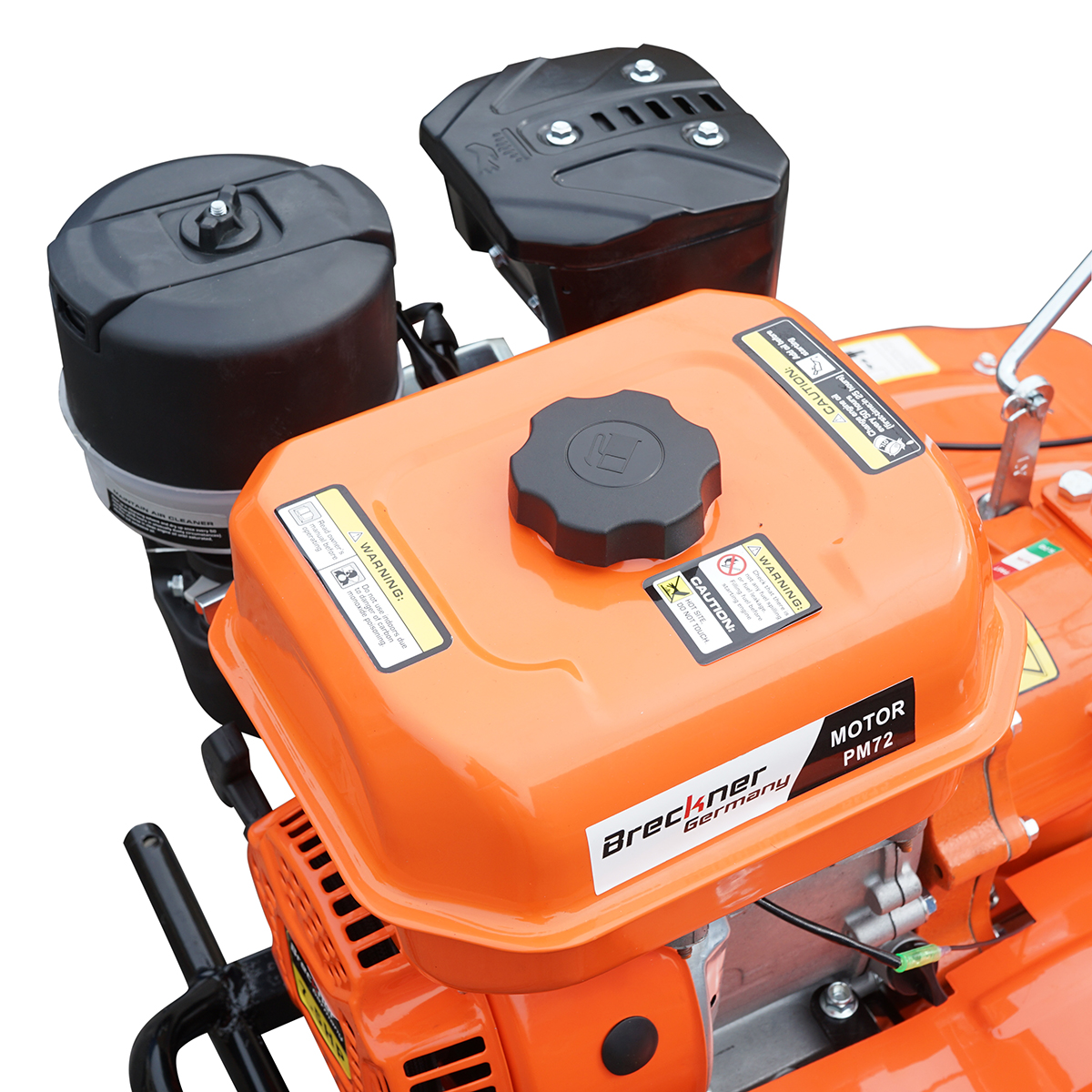 Motocultor 7.5CP cu freza 100cm, motor benzina 4 timpi 212cc OHV, viteze 2+1, transmisie pinioane, roti 4.00-8 Breckner Germany - imagine 13