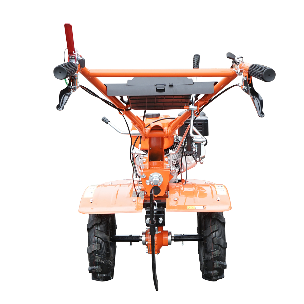 Motocultor 7.5CP cu freza 100cm, motor benzina 4 timpi 212cc OHV, viteze 2+1, transmisie pinioane, roti 4.00-8 Breckner Germany - imagine 6