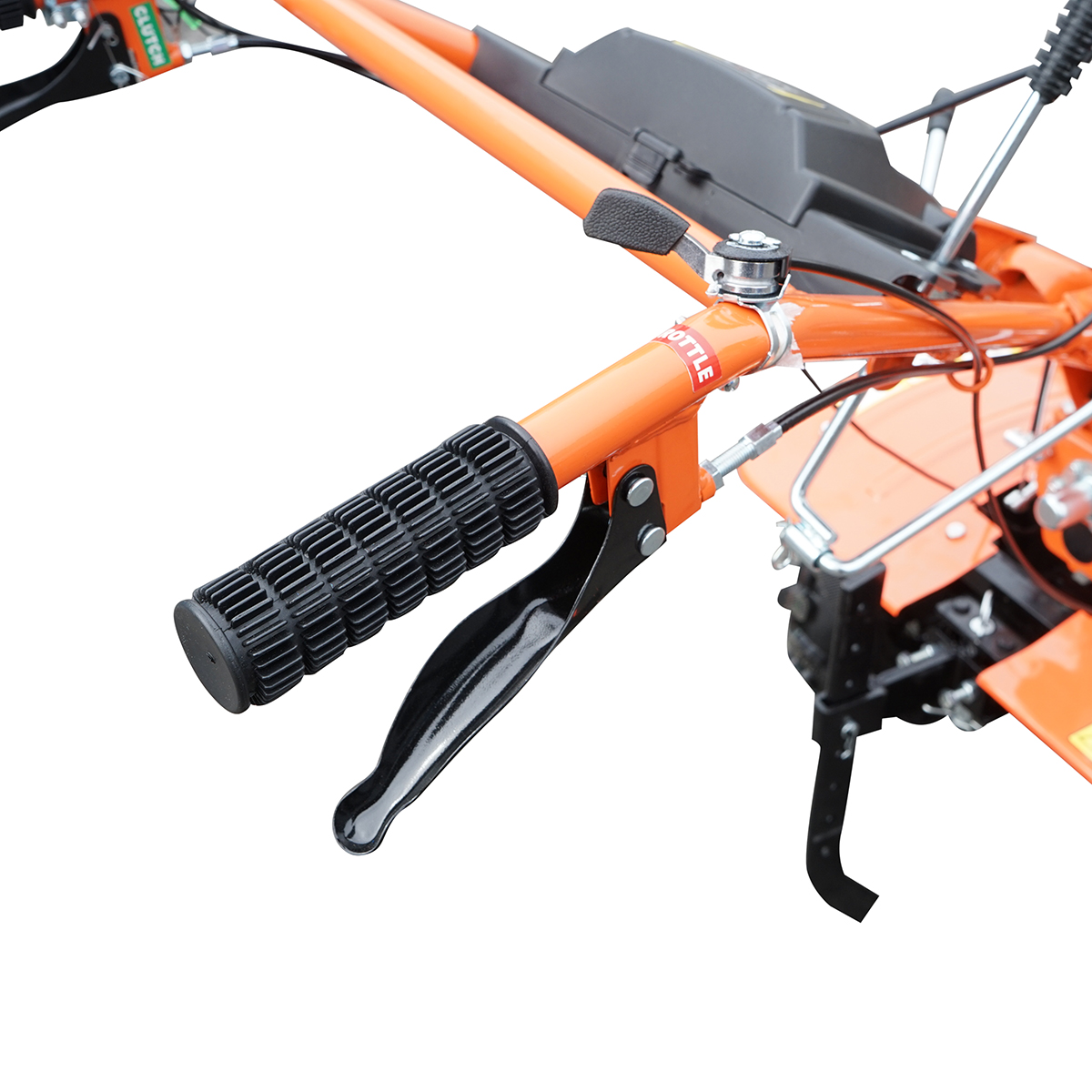 Motocultor 7.5CP cu freza 100cm, motor benzina 4 timpi 212cc OHV, viteze 2+1, transmisie pinioane, roti 4.00-8 Breckner Germany - imagine 18