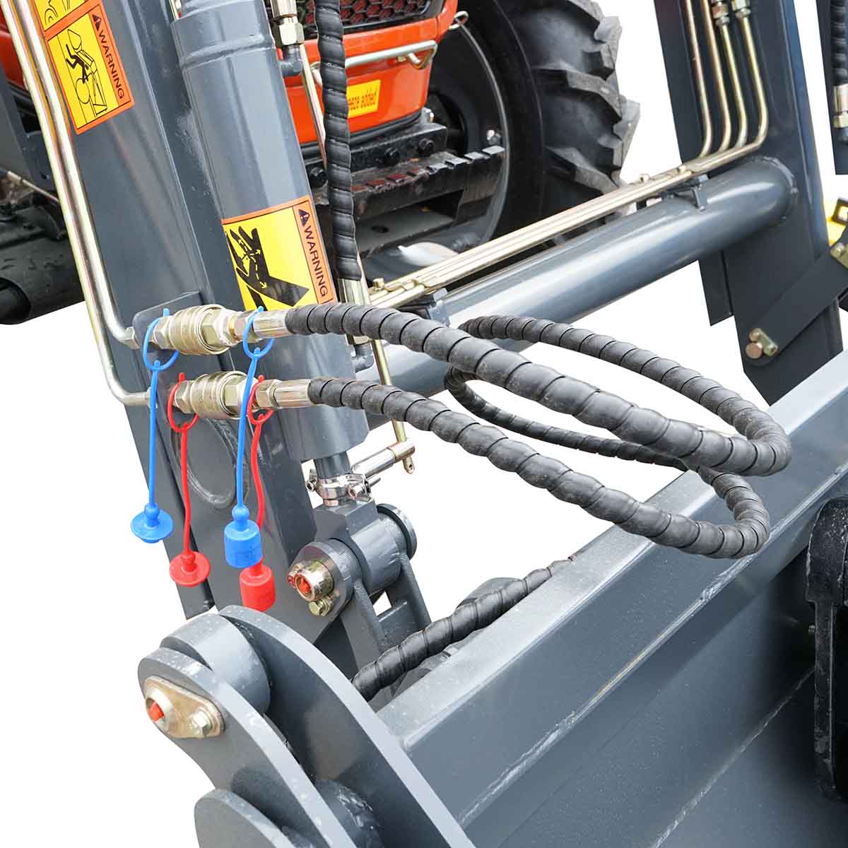 Tractor 90CP, 4x4 cu incarcator frontal, cabina inchisa, roti 14.9-30/9.5-24 - imagine 11