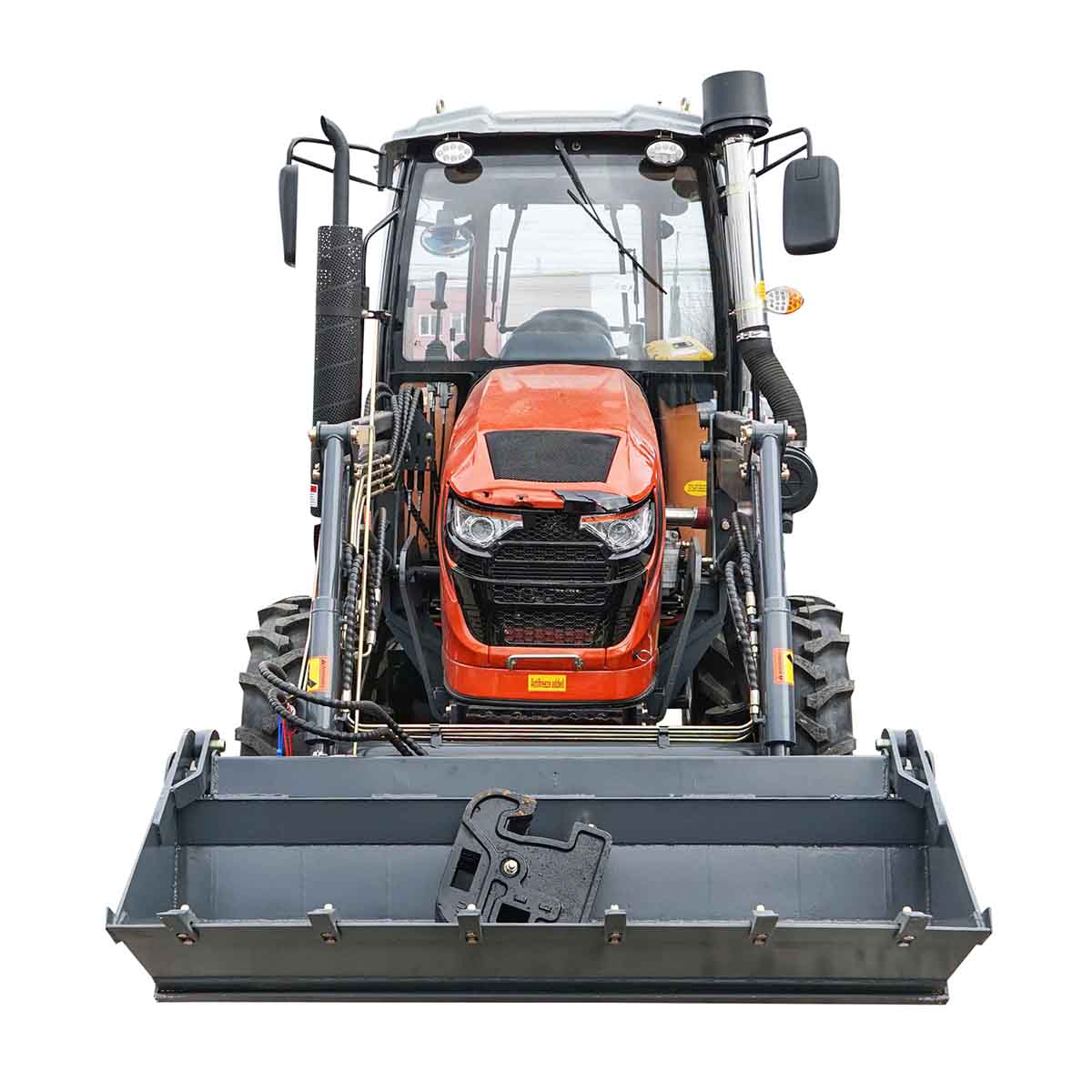 Tractor 90CP, 4x4 cu incarcator frontal, cabina inchisa, roti 14.9-30/9.5-24 - imagine 2