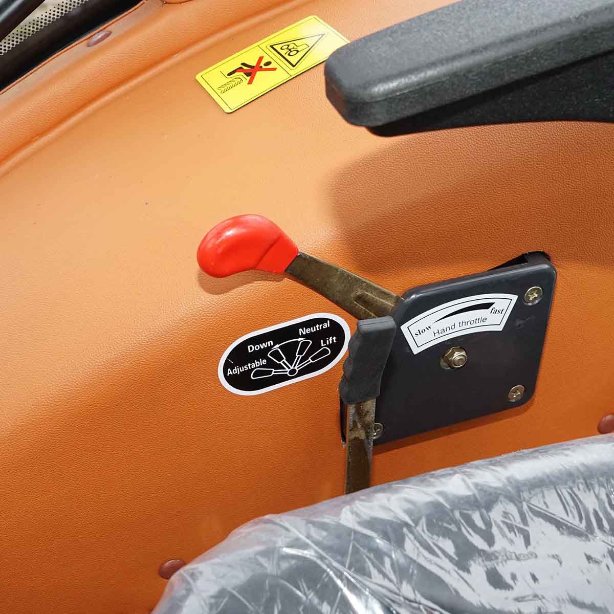 Tractor 90CP, 4x4 cu incarcator frontal, cabina inchisa, roti 14.9-30/9.5-24 - imagine 9