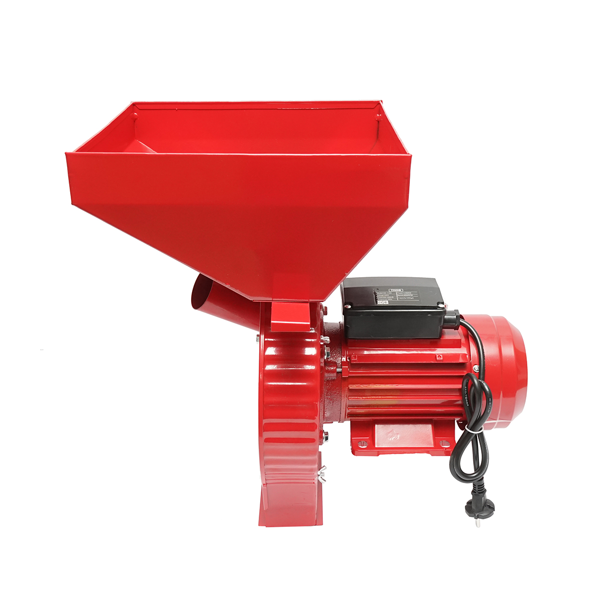 Moara cereale electrica 3.9 kiW, 220V, viteza 2850 r/min, capacitate 240 Kg/h, 4 site incluse THOR - imagine 3