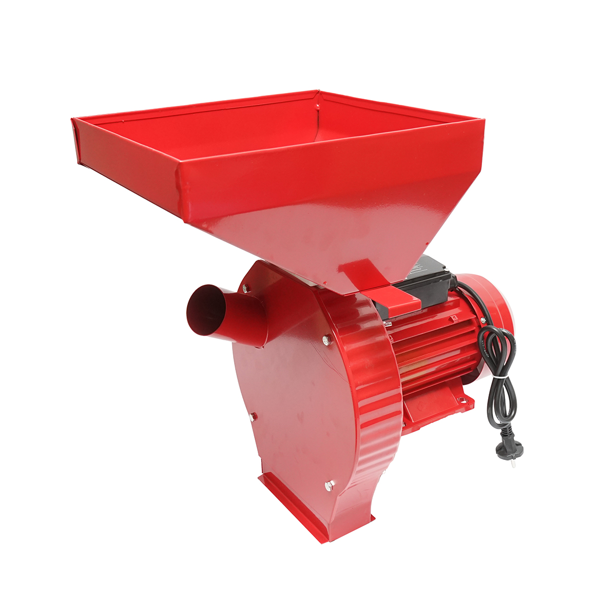 Moara cereale electrica 3.9 kiW, 220V, viteza 2850 r/min, capacitate 240 Kg/h, 4 site incluse THOR