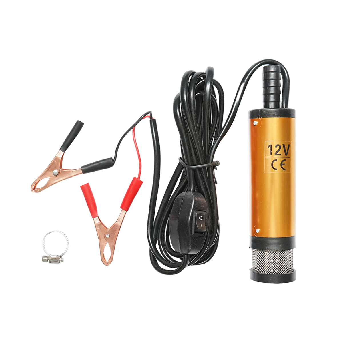 Pompa transfer combustibil submersibila 12V diametru 38mm 20L/min Breckner Germany